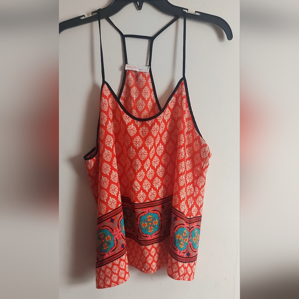 Women's Love tree Happens Multicolor Tank top Blouse Size L
